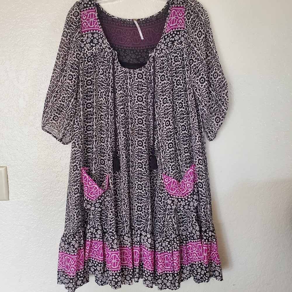 CUTEST  Free People Penny lane boho/ tribal dress